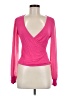 Bebe Pink Long Sleeve Blouse Size M - photo 1