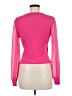 Bebe Pink Long Sleeve Blouse Size M - photo 2