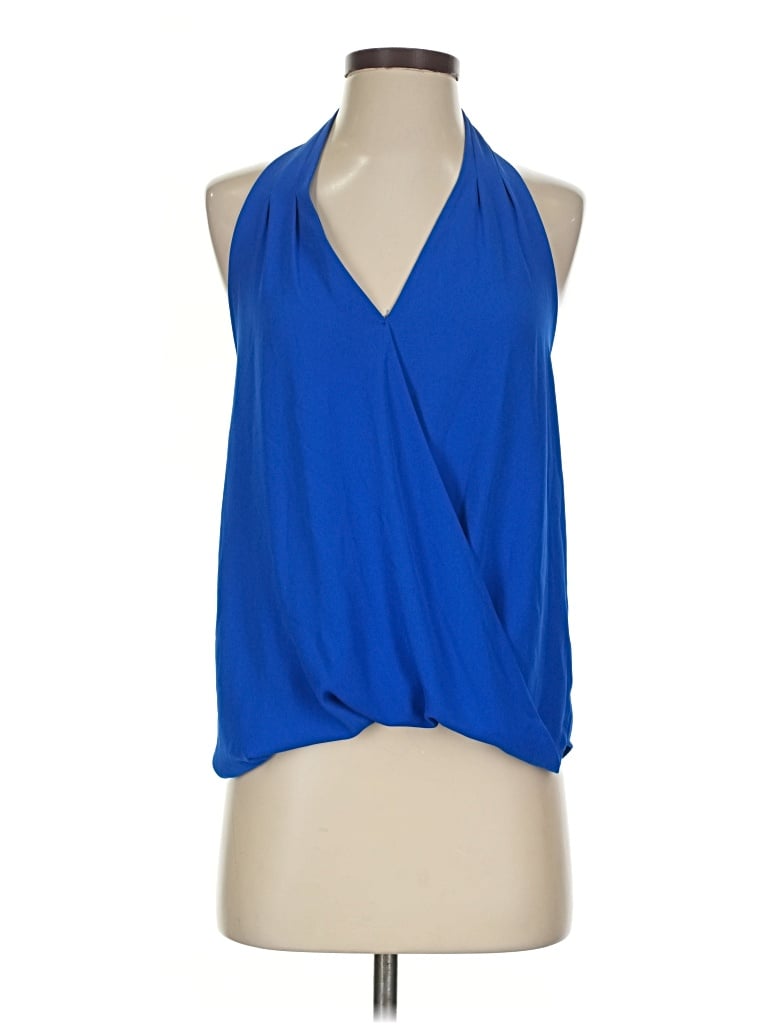 Pre-owned Abbeline Sleeveless Blouse In Blue