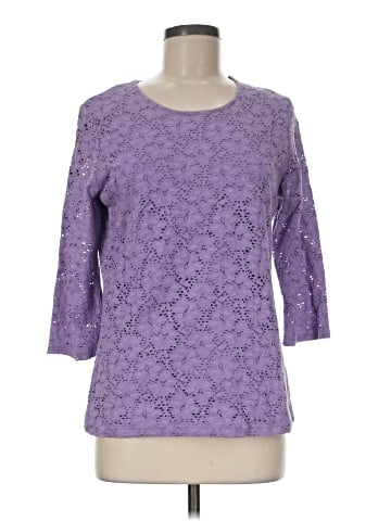Norm Thompson 3/4 Sleeve Top (view 1)