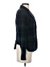 Merona Plaid Teal Blazer Size 2 - photo 4