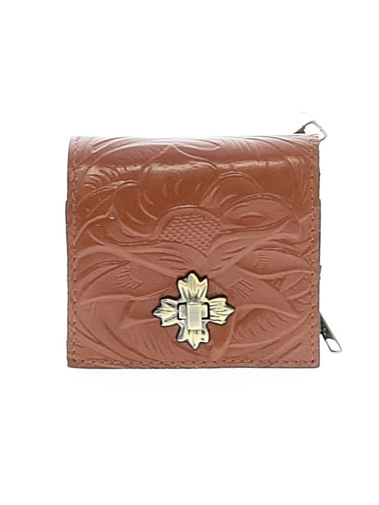 Patricia Nash Leather Wallet In Brown