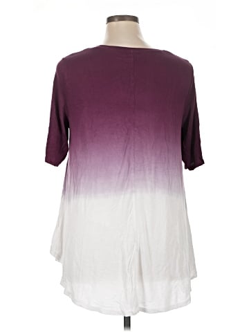 Lane Bryant 3/4 Sleeve T-Shirt (view 2)