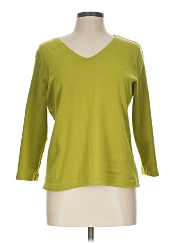Chico's 3/4 Sleeve T-Shirt (view 1)