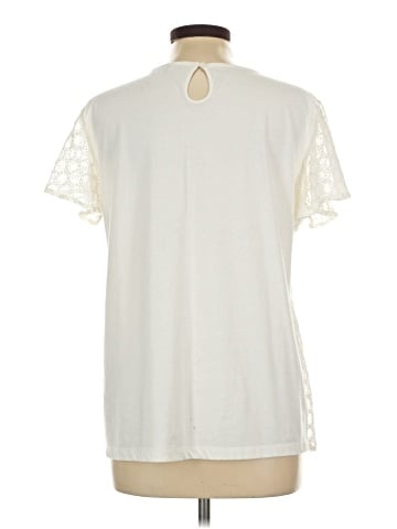 Christopher & Banks Short Sleeve Blouse (view 2)