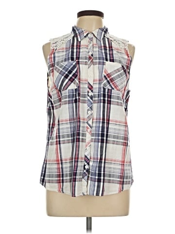 Westport Sleeveless Button-Down Shirt (view 1)