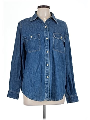 Lauren Jeans Co. Long Sleeve Button-Down Shirt (view 1)