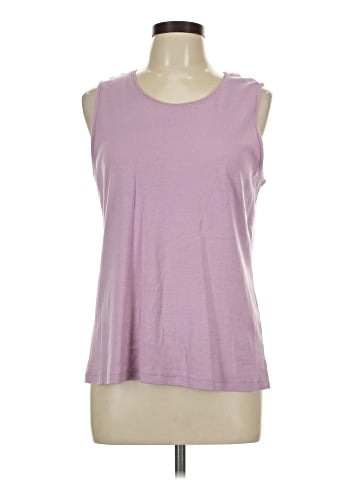 Christopher & Banks Sleeveless T-Shirt (view 1)
