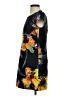 Milly Print Black Cocktail Dress Size 4 - photo 5