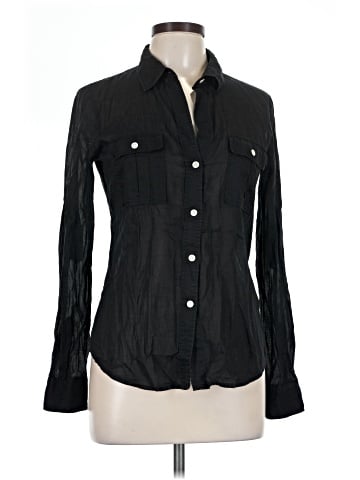 Theory Long Sleeve Button-Down Shirt (view 1)