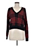 Bar III Plaid Black Pullover Sweater Size M - photo 1