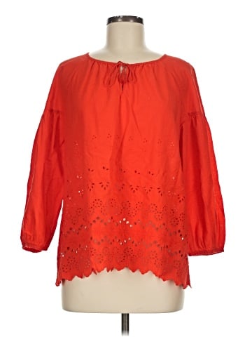 Madewell Eyelet Lattice Top (view 1)
