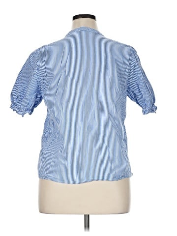 J.Crew Factory Store Short Sleeve Blouse (view 2)