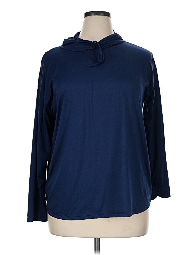 Pre-owned 32 Degrees Pullover Hoodie In Blue