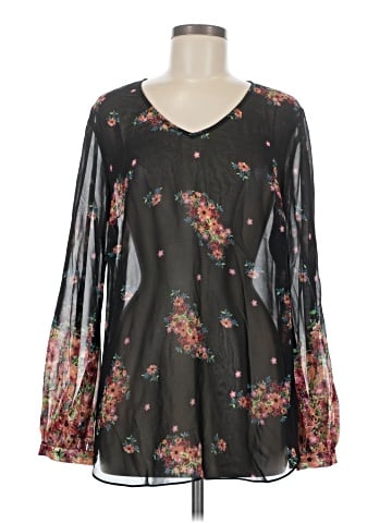 CAbi Long Sleeve Blouse (view 1)