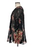 CAbi 100% Polyester Black Long Sleeve Blouse Size M - photo 5