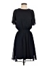 DKNY 100% Polyester Solid Black Cocktail Dress Size 4 - photo 1