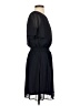DKNY 100% Polyester Solid Black Cocktail Dress Size 4 - photo 4