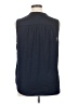Vince Camuto 100% Polyester Blue Sleeveless Blouse Size XL - photo 2
