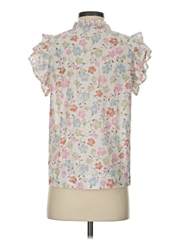 Joy Joy Short Sleeve Blouse (view 2)