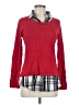 Faded Glory Plaid Red Pullover Sweater Size M - photo 1