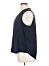 Vince Camuto 100% Polyester Blue Sleeveless Blouse Size XL - photo 5