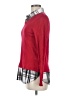 Faded Glory Plaid Red Pullover Sweater Size M - photo 5