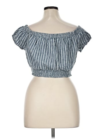 Aeropostale Short Sleeve Blouse (view 2)