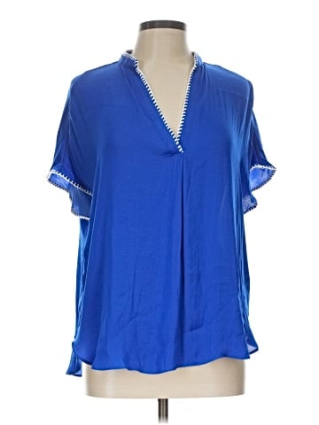 Naked Zebra Short Sleeve Blouse (view 1)