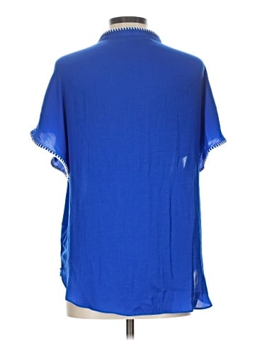 Naked Zebra Short Sleeve Blouse (view 2)