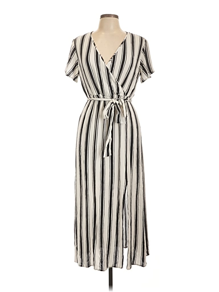 Pre-owned C Established 1946 Casual Dress In Ivory