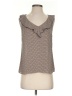 CAbi 100% Polyester Brown Sleeveless Blouse Size S - photo 1