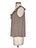 CAbi 100% Polyester Brown Sleeveless Blouse Size S - photo 5