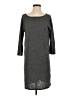 Gap Solid Gray Casual Dress Size S - photo 1