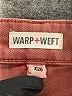 WARP + WEFT Brown Jeans Size 2 - photo 7