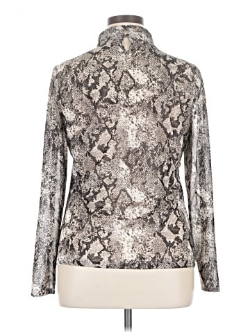 Tahari Long Sleeve Blouse (view 2)