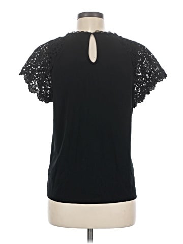 Cable & Gauge Short Sleeve Blouse (view 2)