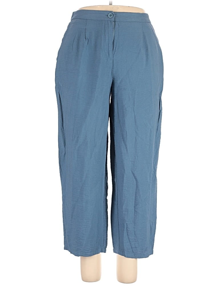 Pre-owned Happily Grey Casual Pants In Blue