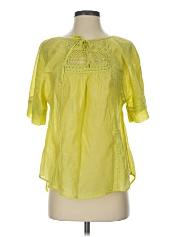 Twelfth Street by Cynthia Vincent Short Sleeve Blouse (view 1)