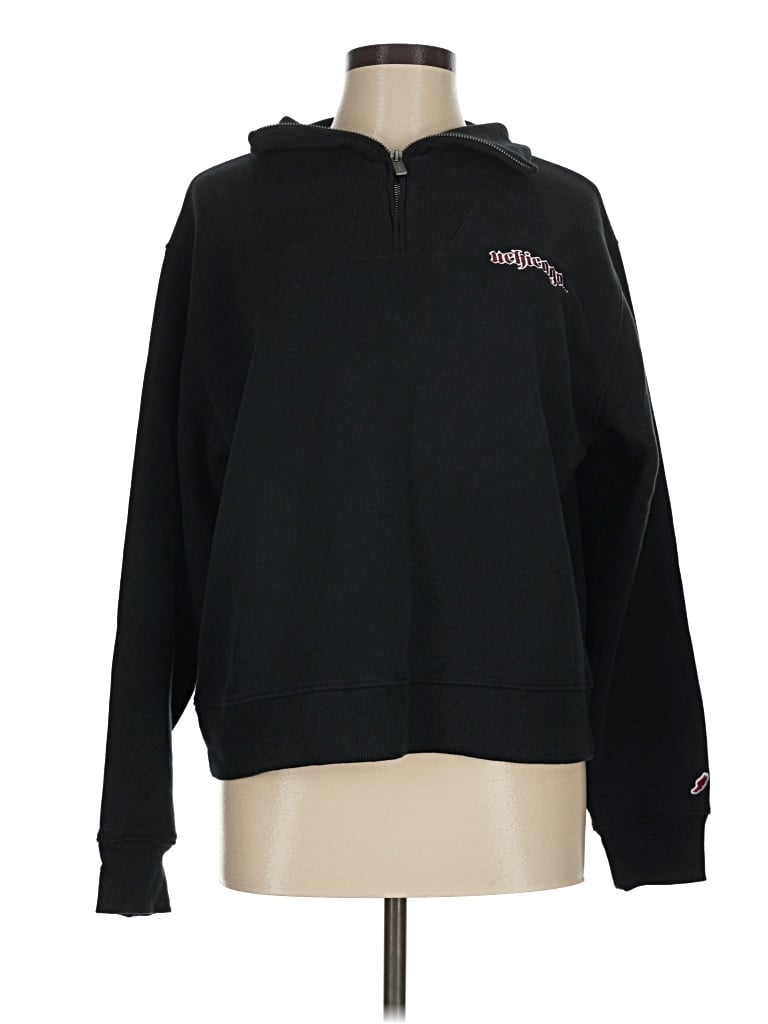 Pre-owned League Zip Up Hoodie In Black