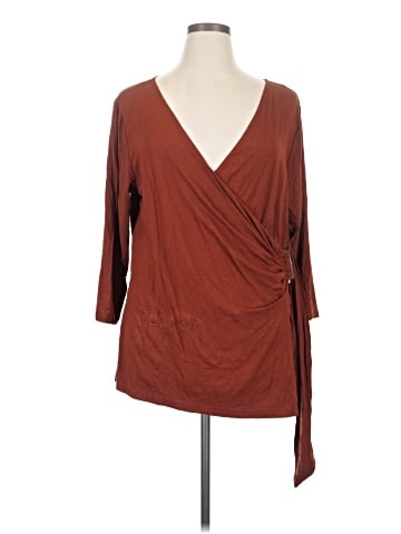 Coldwater Creek 3/4 Sleeve Top (view 1)