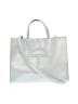 Telfar Metallic Silver Silver Medium Shopping Bag One size - photo 1