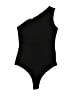 Flounce Black Bodysuit Size 2 - photo 1
