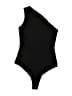 Flounce Black Bodysuit Size 2 - photo 2