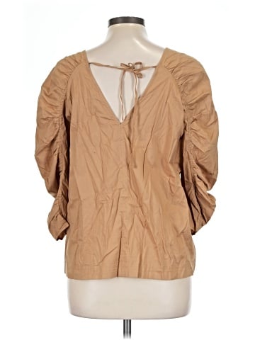 Ann Taylor LOFT 3/4 Sleeve Blouse (view 2)