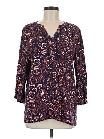Gloria Vanderbilt Long Sleeve Blouse (view 1)