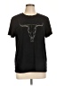 Unbranded Black Short Sleeve T-Shirt Size L - photo 1