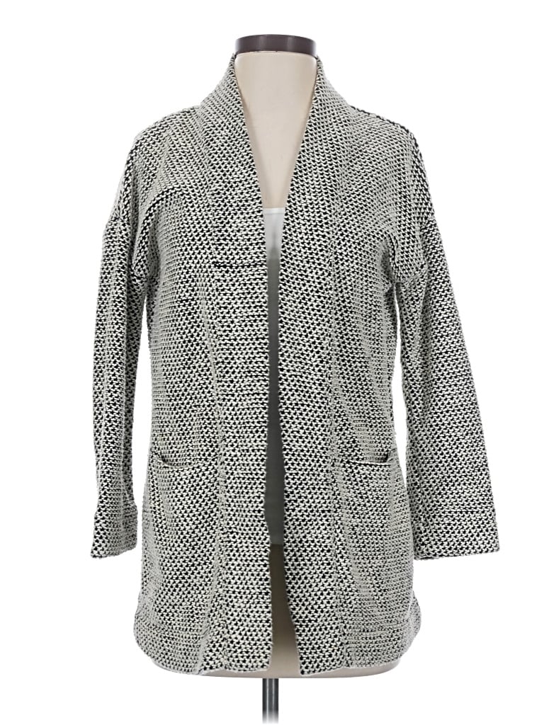 Pre-owned Marine Layer Cardigan Sweater In Gray