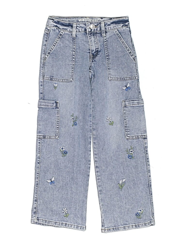Pre-owned Wallflower Kids' Jeans In Blue