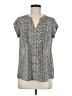 Fun2Fun 100% Polyester Blue Short Sleeve Blouse Size M - photo 1